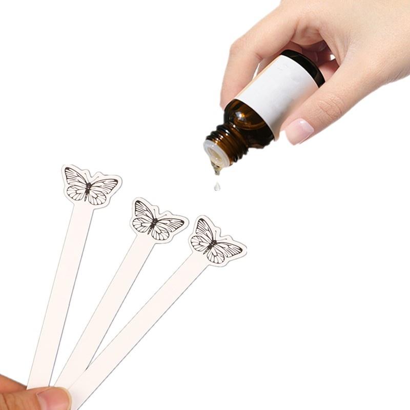 Perfume Fragrance Essence - 100 pièces de bandelettes de test