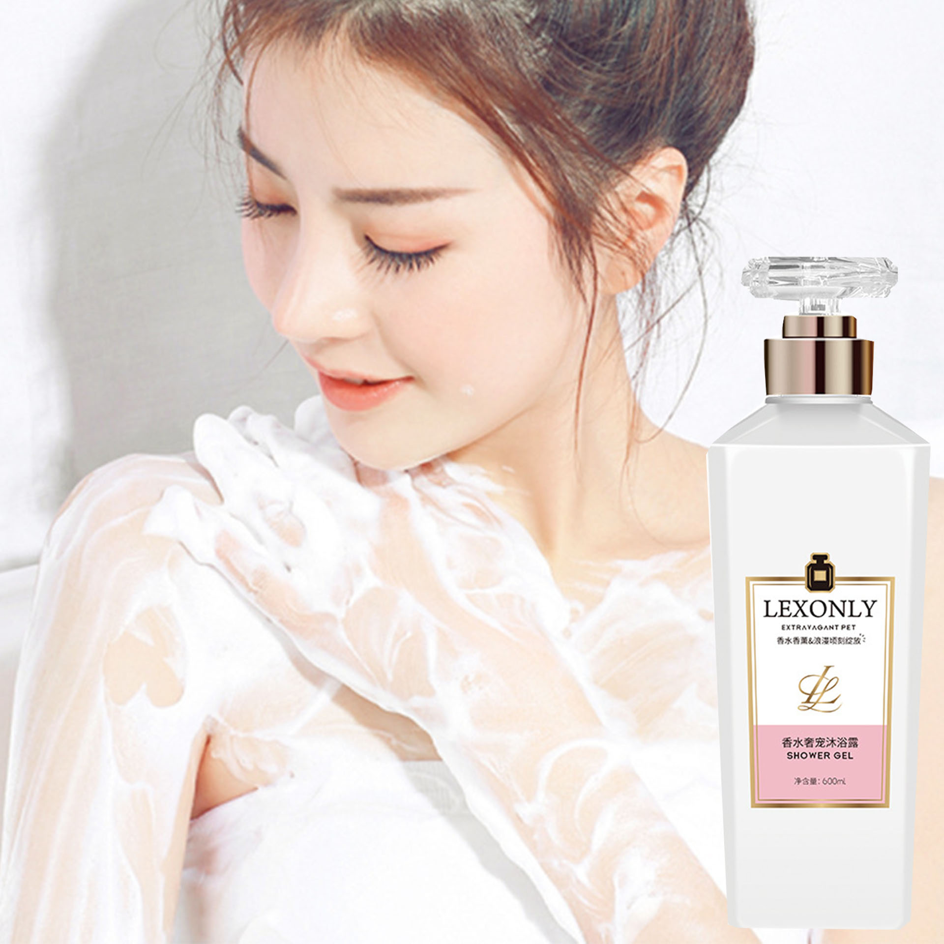 Perfume Fragrance Shower Gel - Gel Douche Parfumé Hydratant et Nettoyant