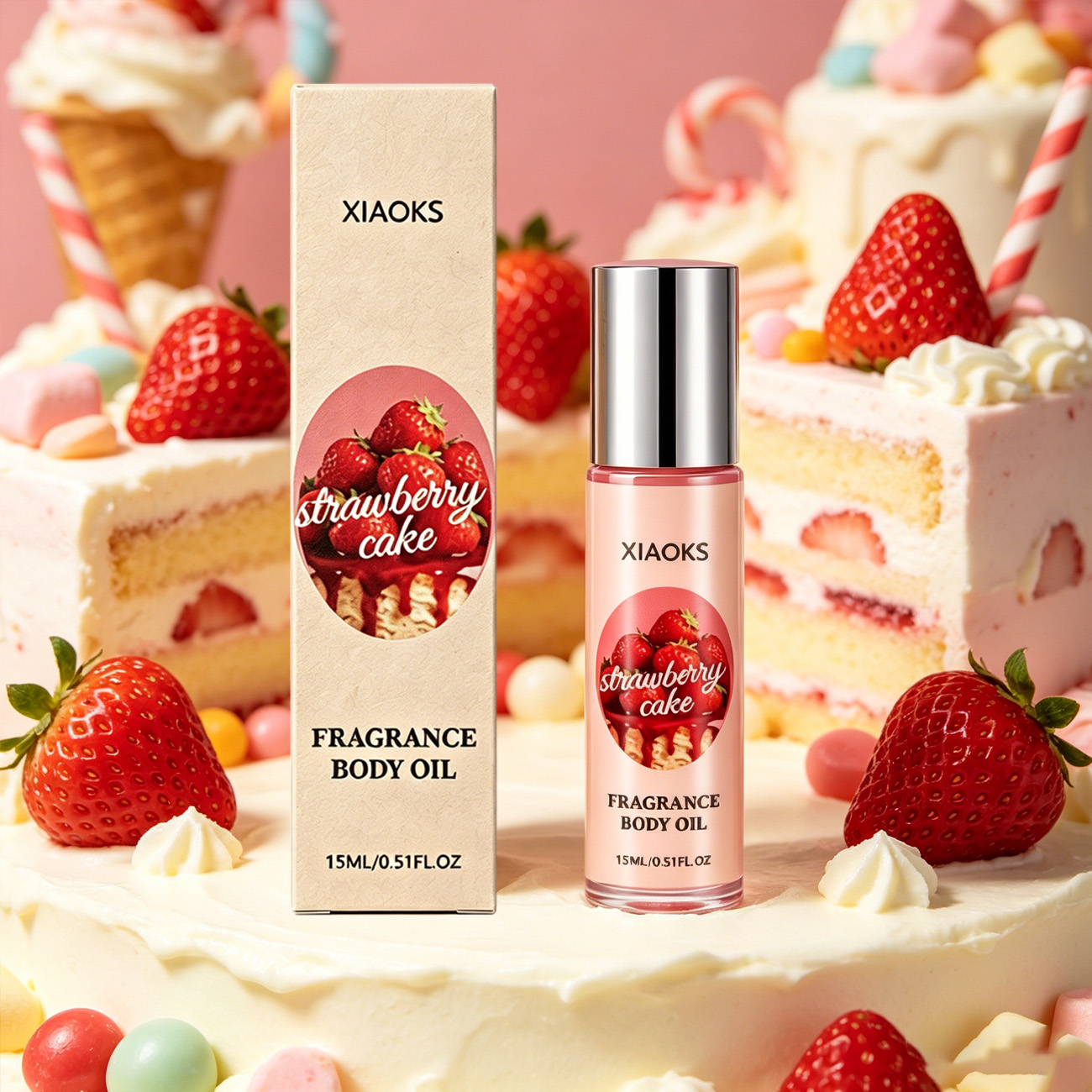 Perfume Adrien Fragrance - 1 flacon de parfum roll-on Sweet