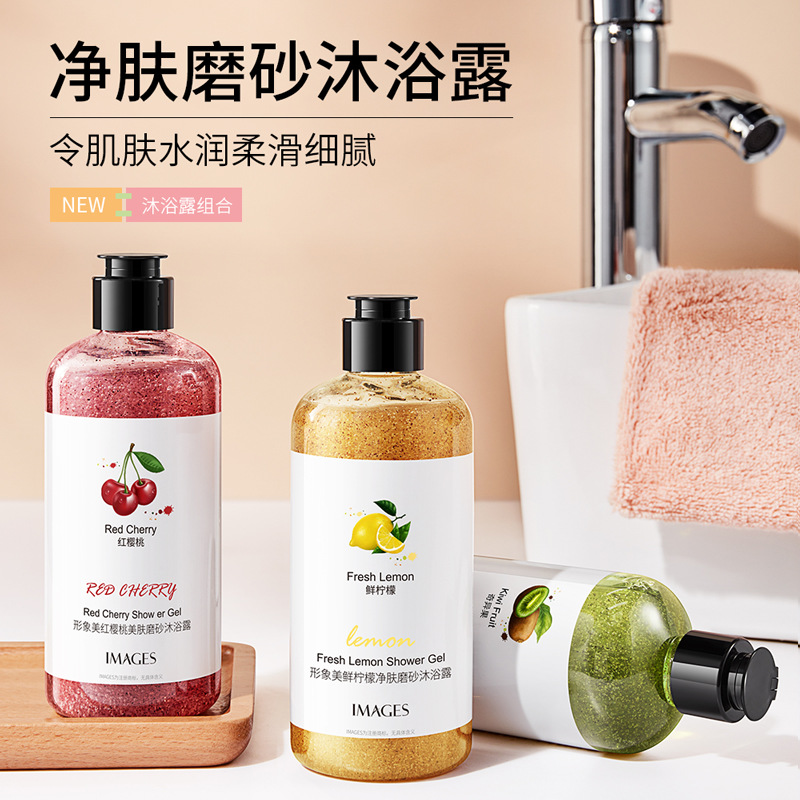 Perfume Fragrance Shower Gel - Kiwi gommage rajeunissement de la peau