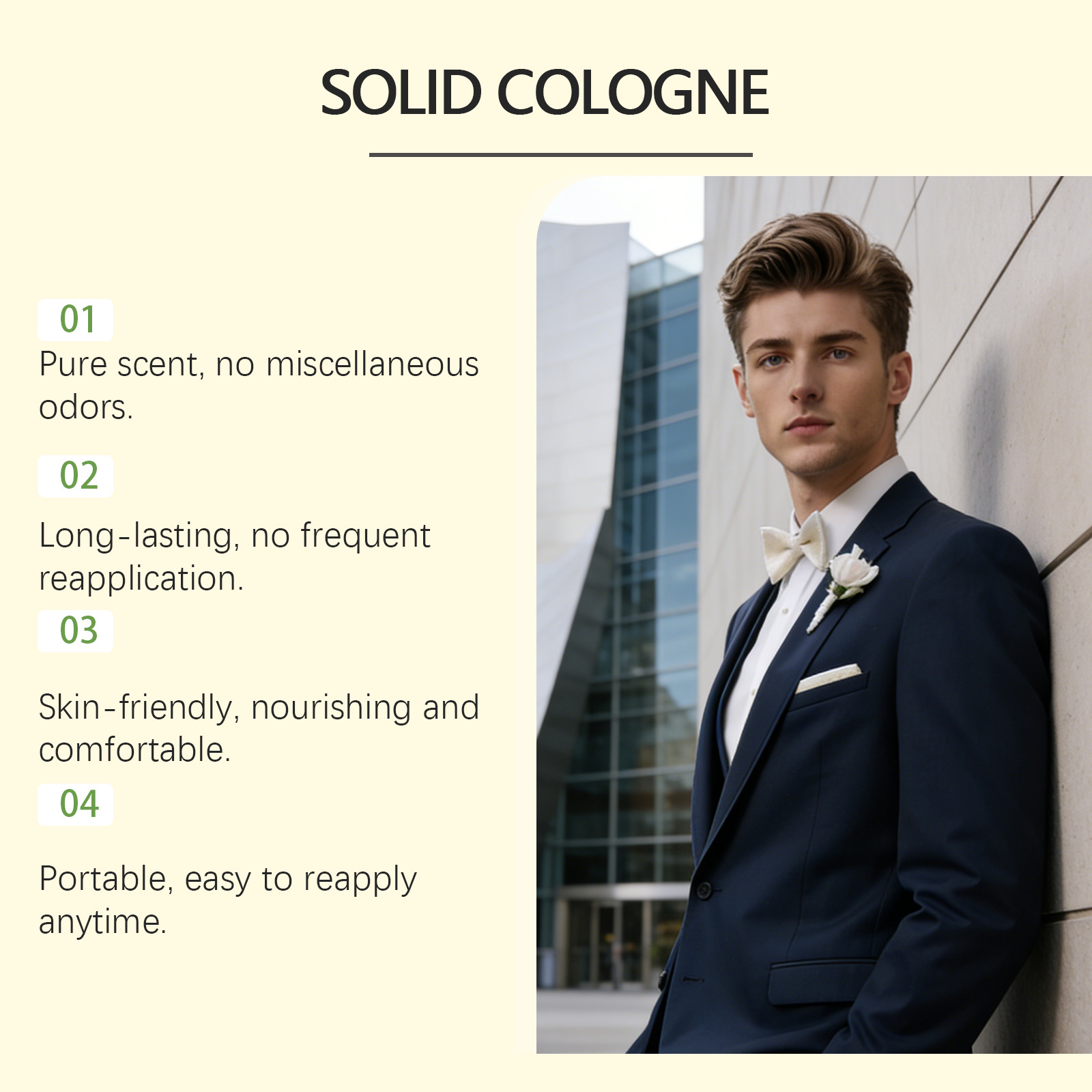 Coffret 4-en-1 de Cologne Soli - Perfume For Fragrance avis et prix